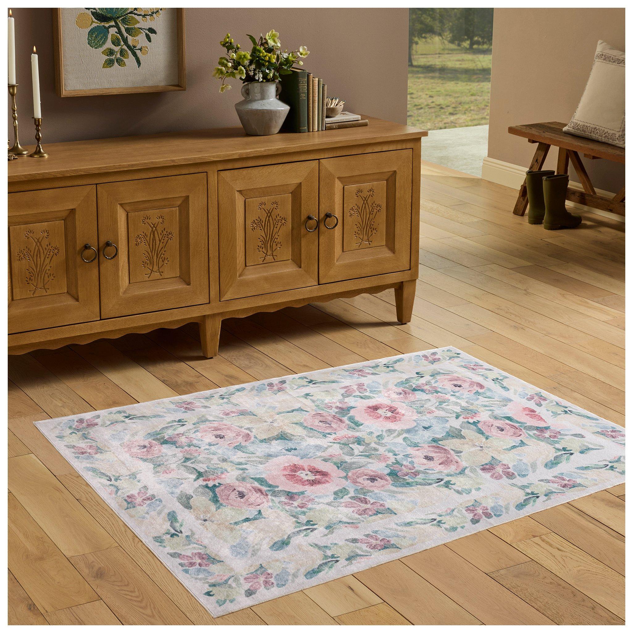 Freya Soft Floral Rug | Hobby Lobby | 2662286