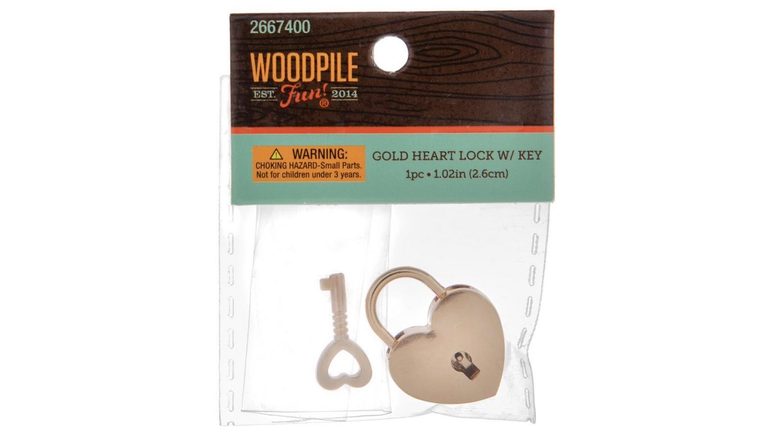 Heart Lock & Key | Hobby Lobby | 2667400