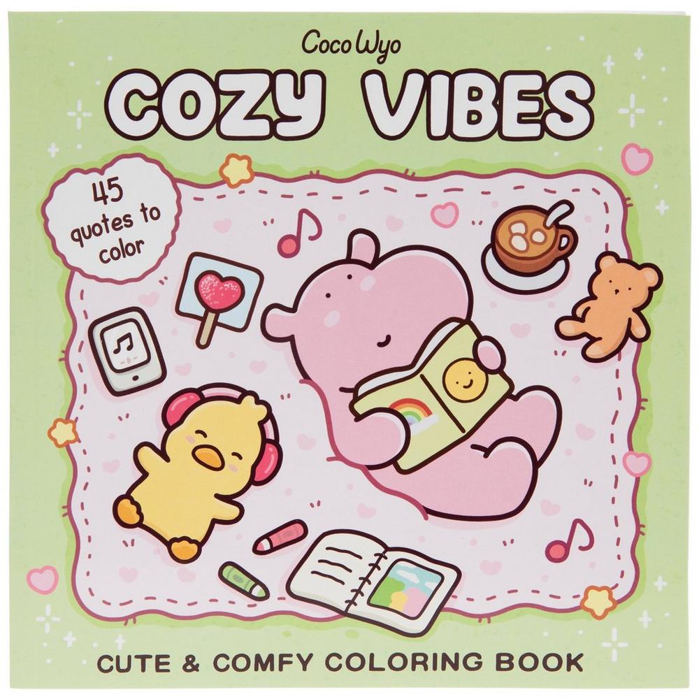 Cozy Vibes Coloring Book