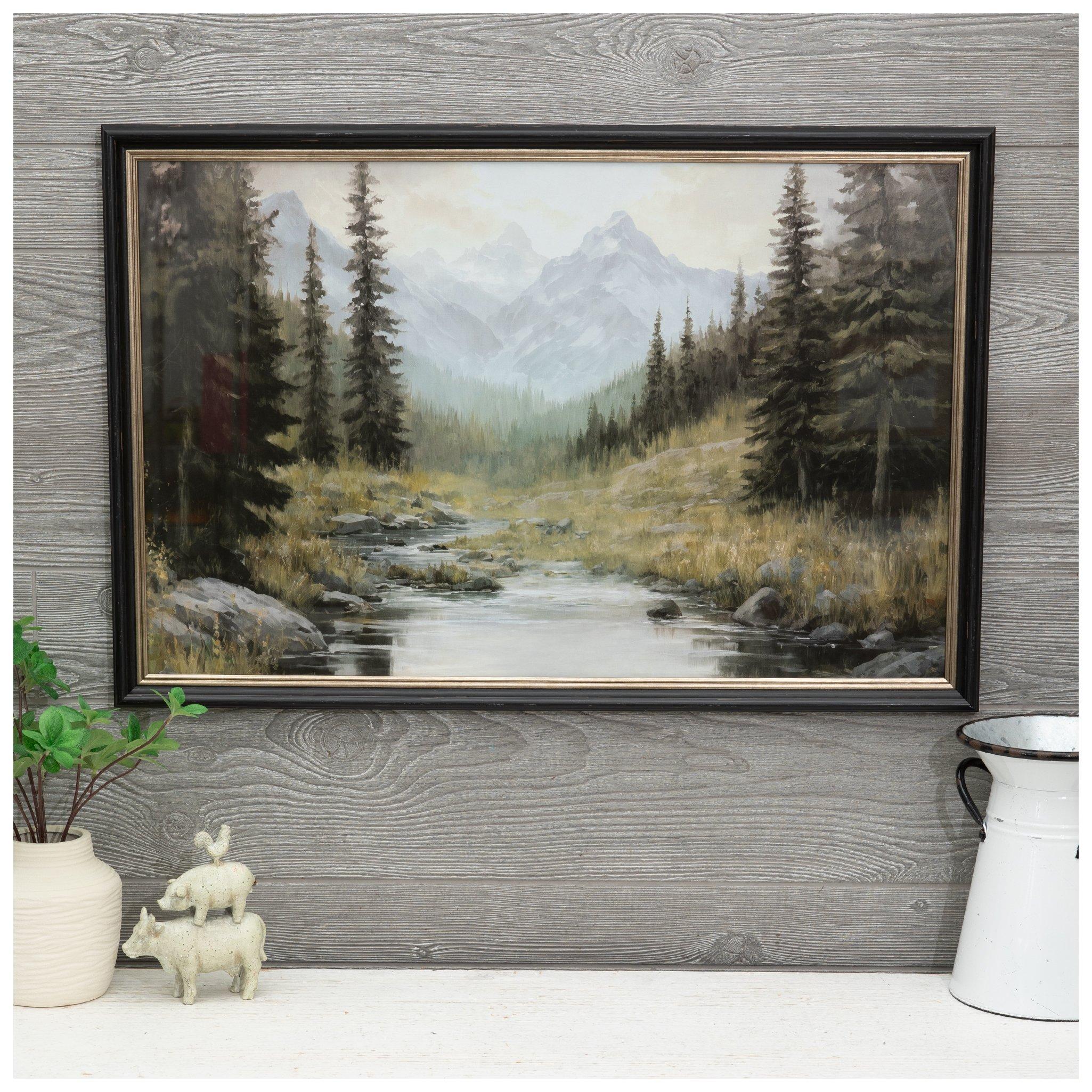 Mountain Spring Framed Wall Decor view 1