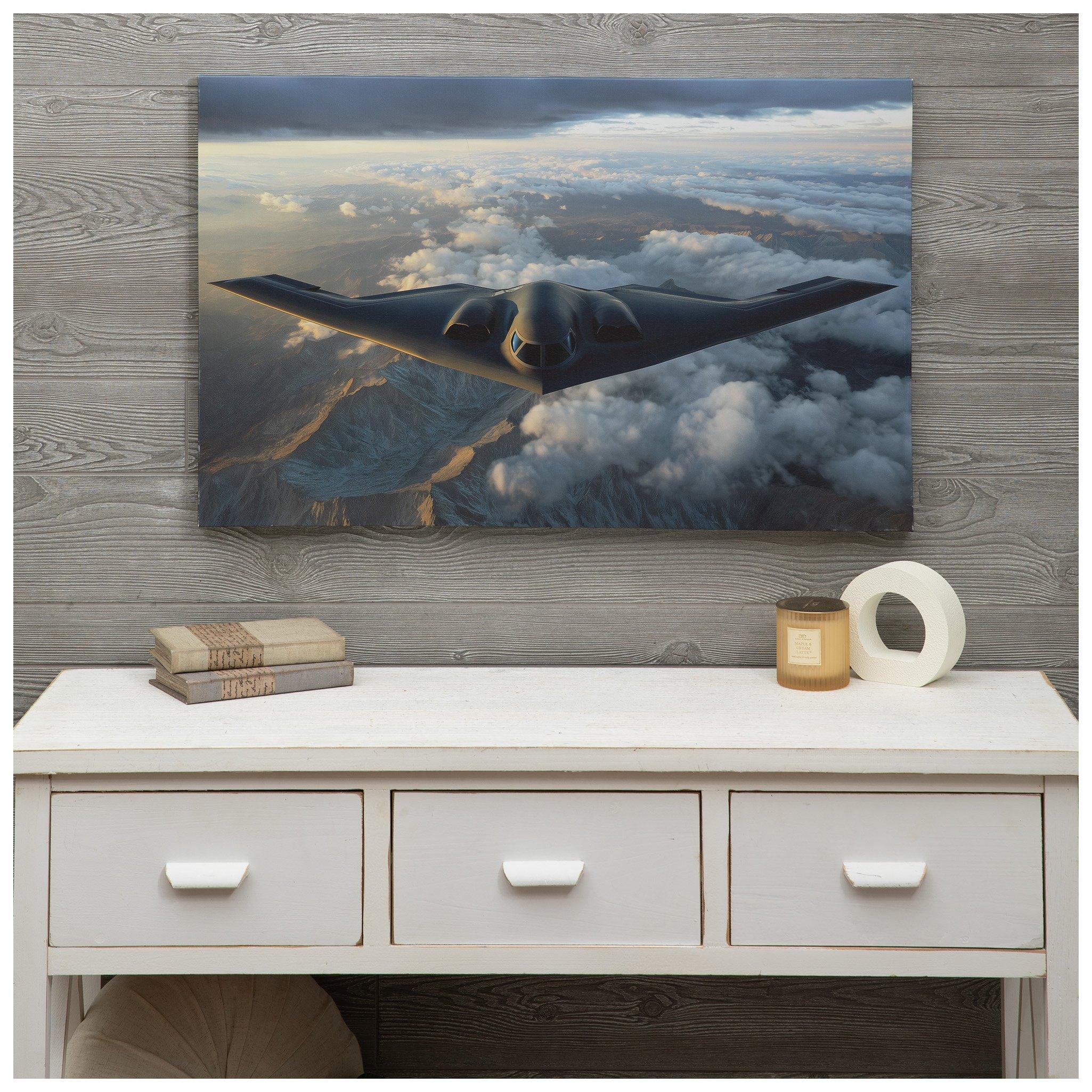 Flying B-2 Spirit Canvas Wall Decor | Hobby Lobby | 2670255
