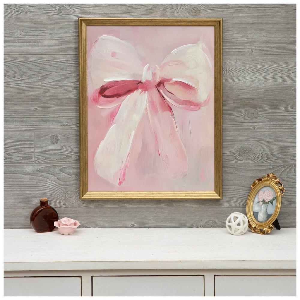 Pink & White Bow Wood Wall Decor | Hobby Lobby | 2670727
