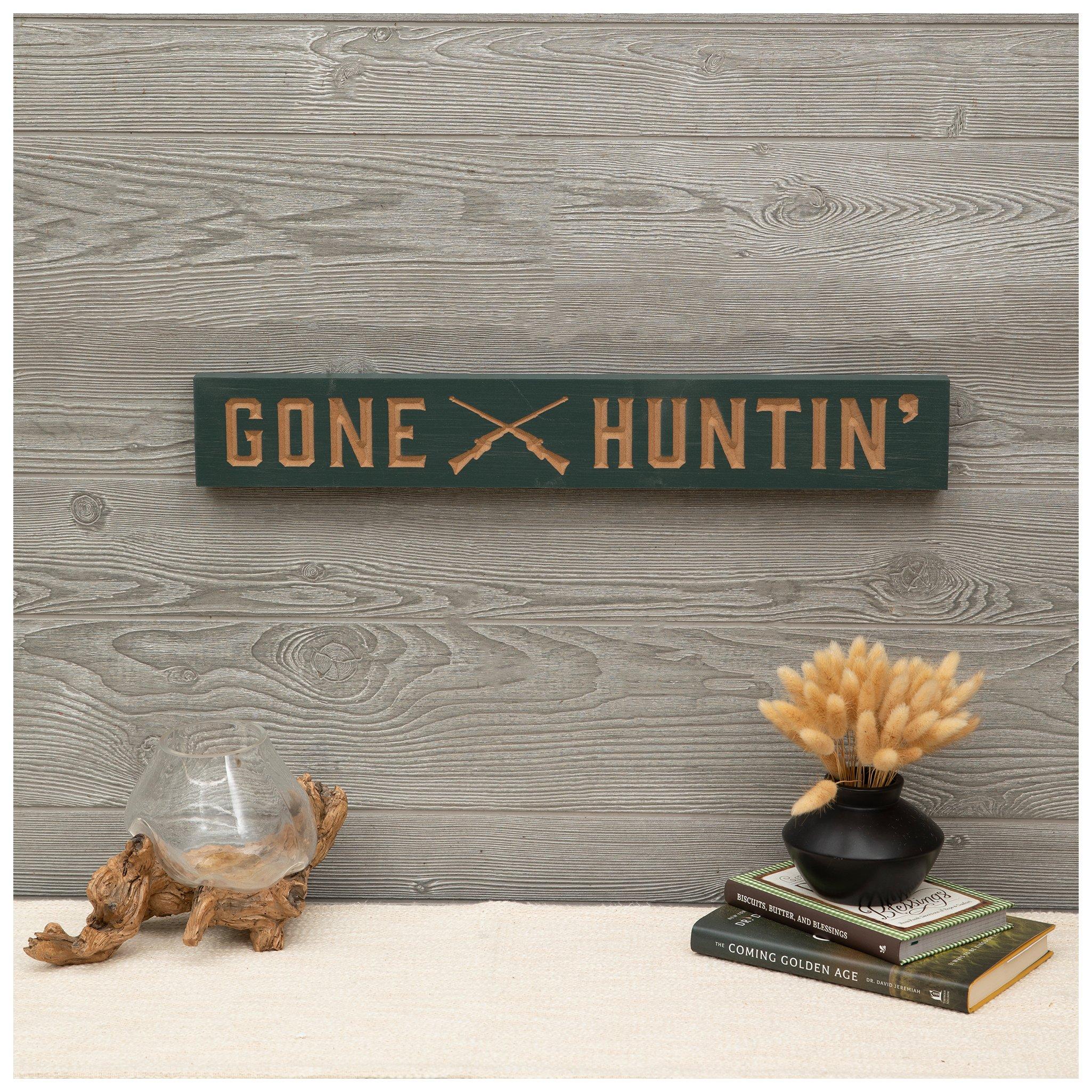 Gone Huntin' Wood Wall Decor | Hobby Lobby | 2675155