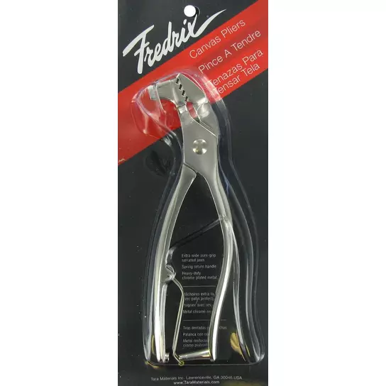 Fredrix Chrome Plated Canvas Pliers