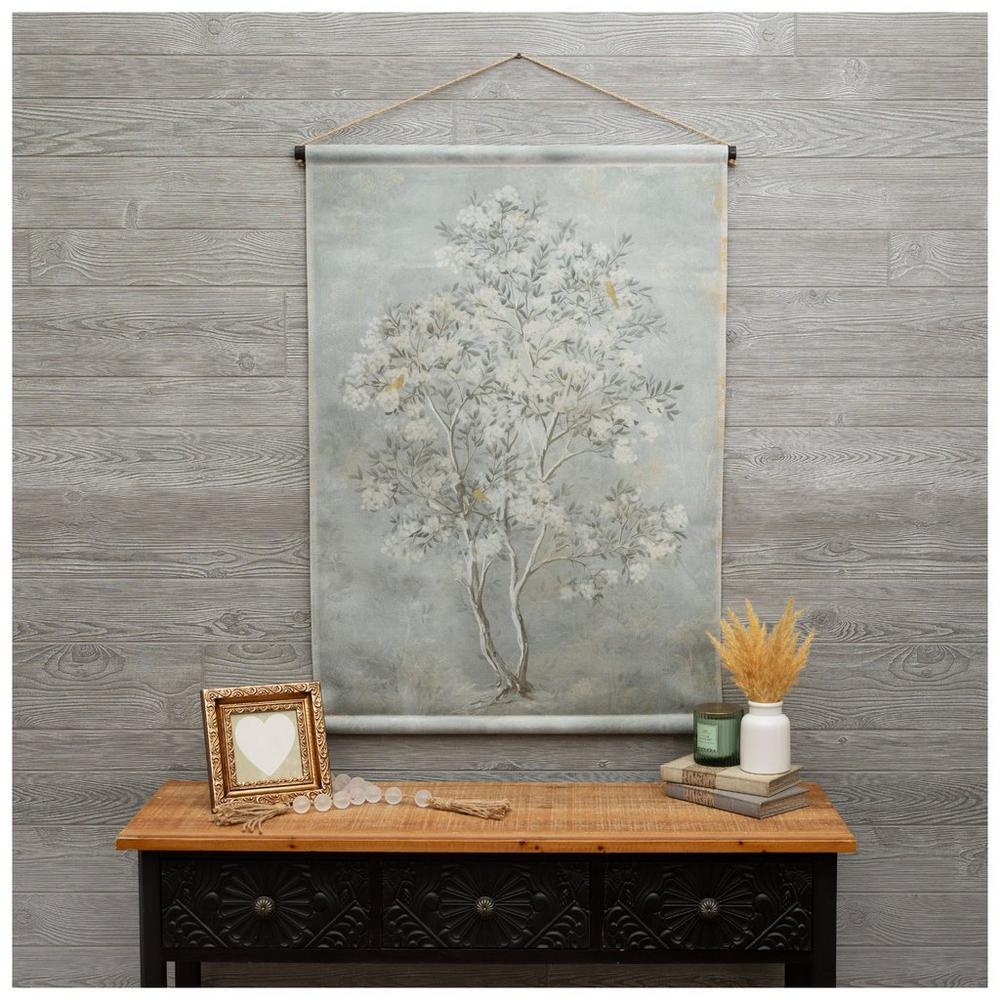 Muted Blue Blooming Tree Tapestry Wall Decor | Hobby Lobby | 2681732
