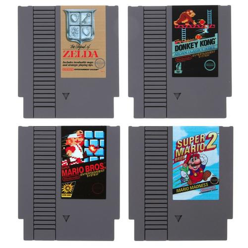 NES Cartridge Game Coasters