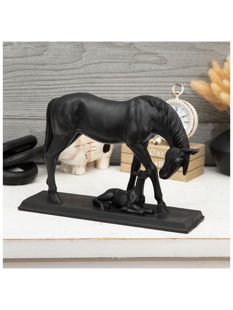 Black Mare & Foal Figurine | Hobby Lobby | 2689628