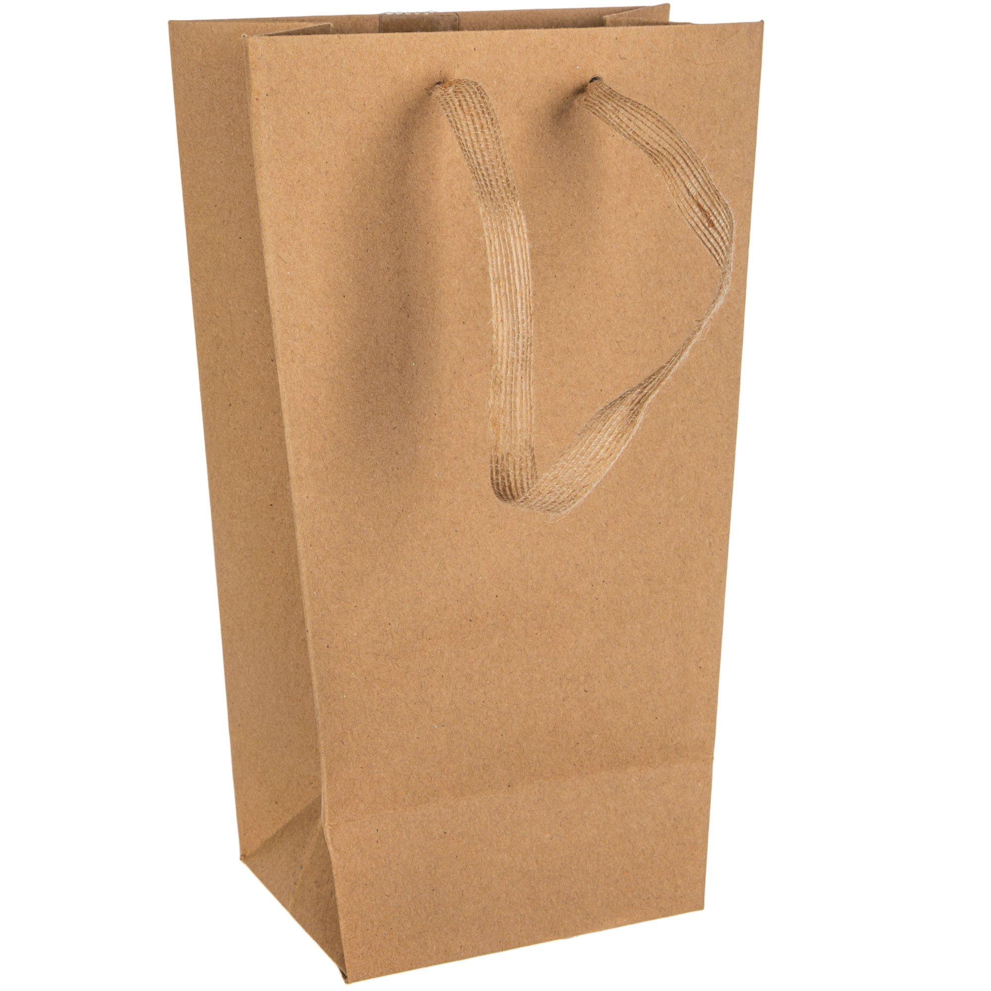 Kraft & Gold Foil Gift Bags, Hobby Lobby