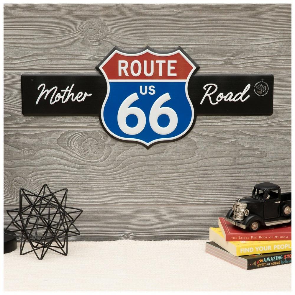 激レア ルート66 THE MOTHER ROAD メタルエンボスアートプレート Route 66 Mother Road Metal Sign | Hobby Lobby | 2690626