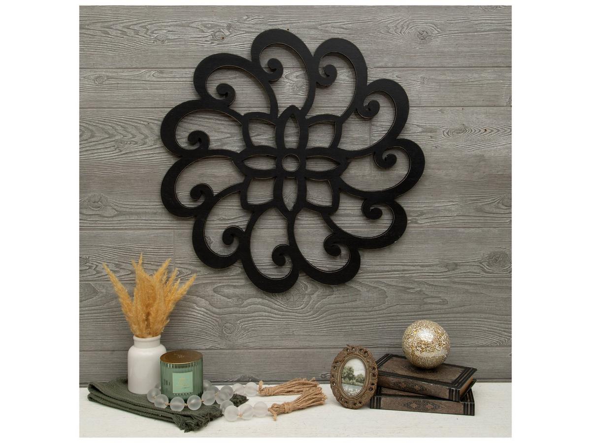 Black Cutout Swirl Wood Wall Decor | Hobby Lobby | 2700102