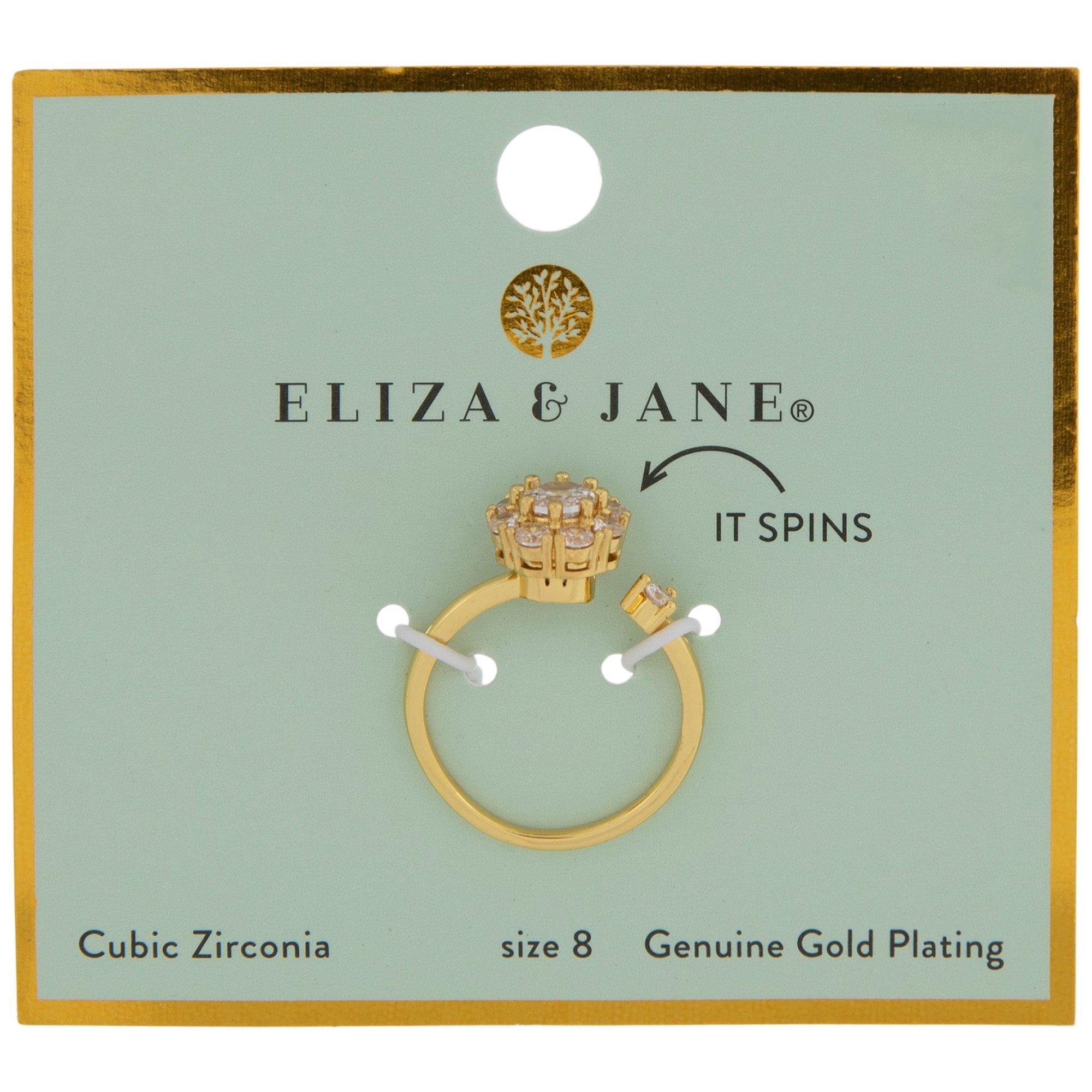 Spinning Cubic Zirconia Ring - Size 8 | Hobby Lobby | 2702728