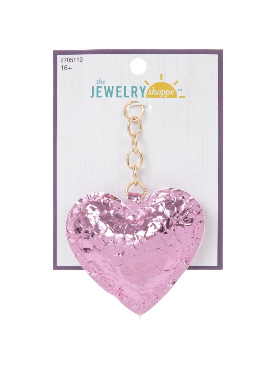 アクセサリー Y ktsy Textured Pink Heart Pendant | Hobby Lobby | 2705119