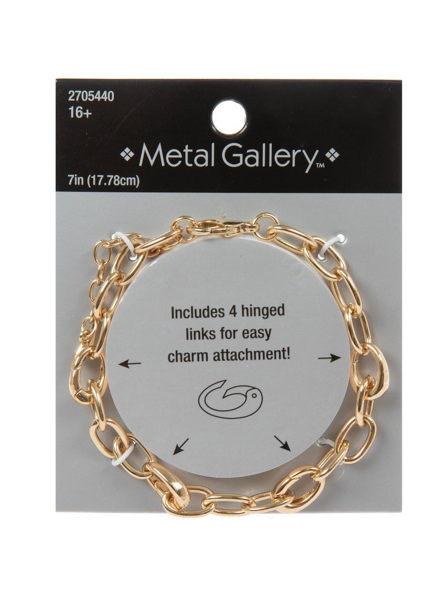 Hinge Clasp Chain Bracelet - 7