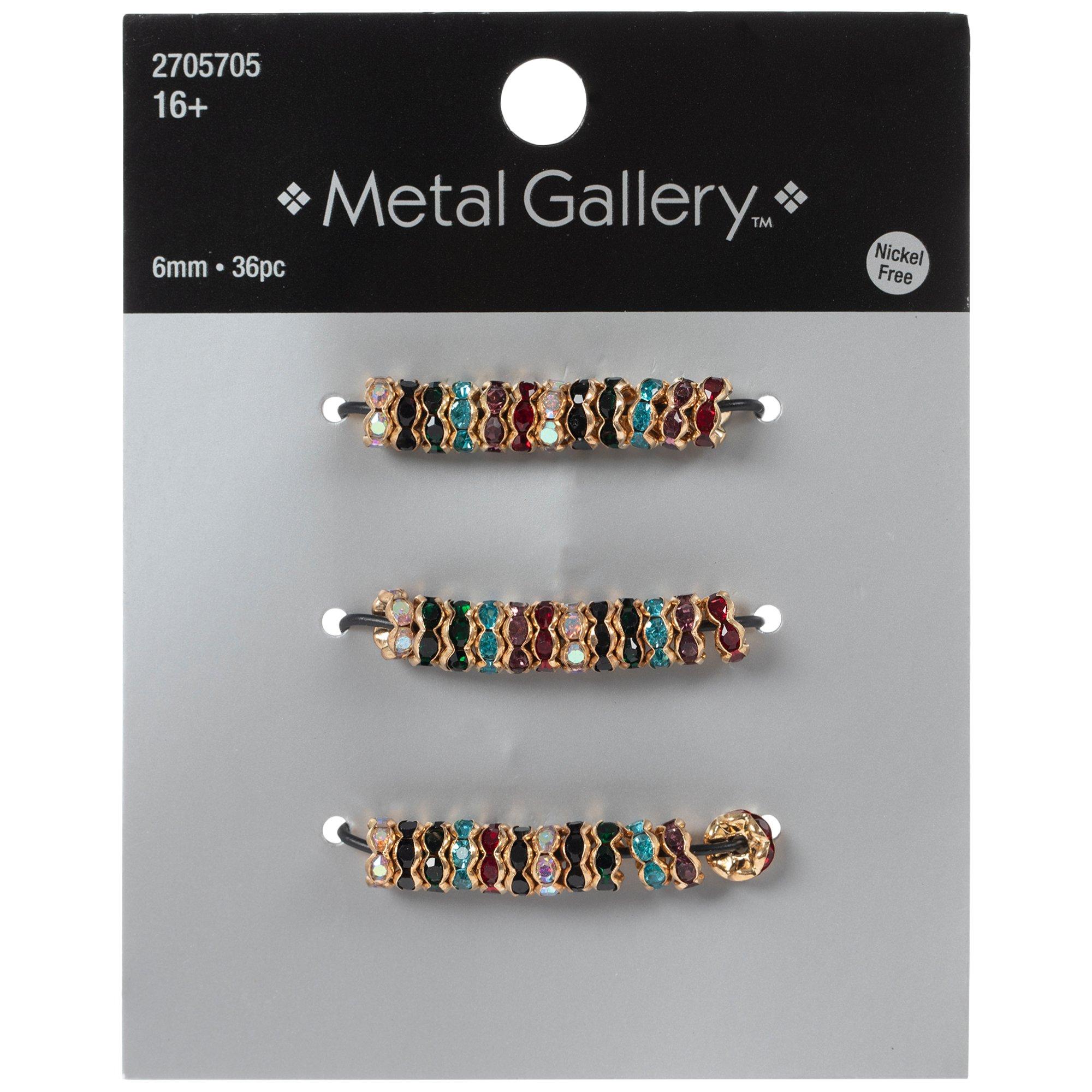 Rhinestone Rondelle Beads | Hobby Lobby | 2705705