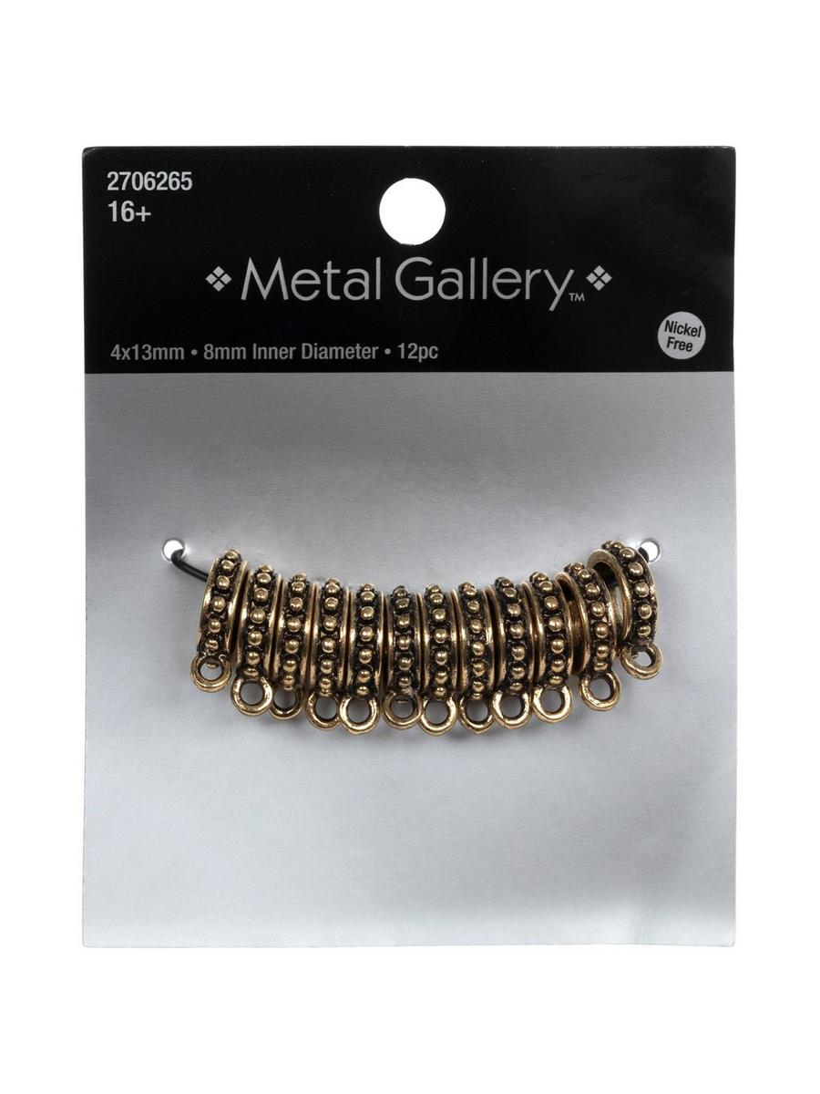 Dotted Loop Spacer Beads - 13mm x 4mm | Hobby Lobby | 2706265