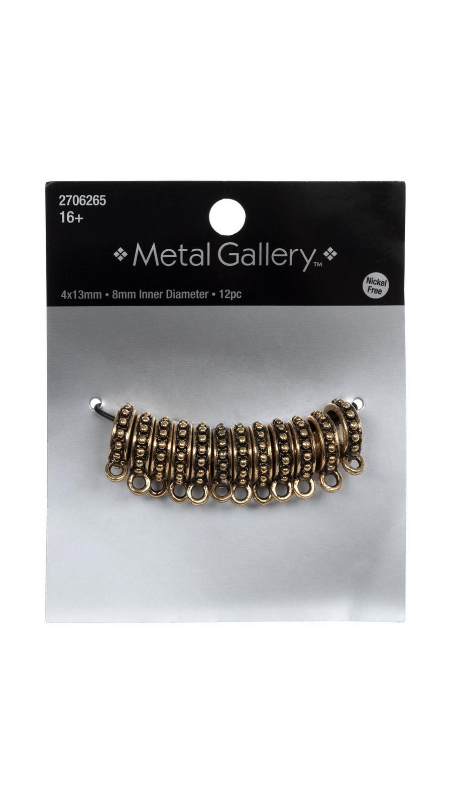 Dotted Loop Spacer Beads - 13mm x 4mm | Hobby Lobby | 2706265