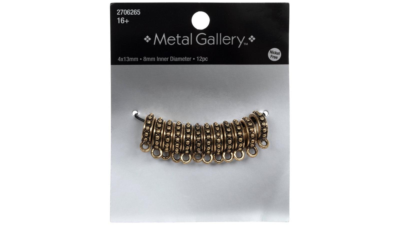 Dotted Loop Spacer Beads - 13mm x 4mm | Hobby Lobby | 2706265