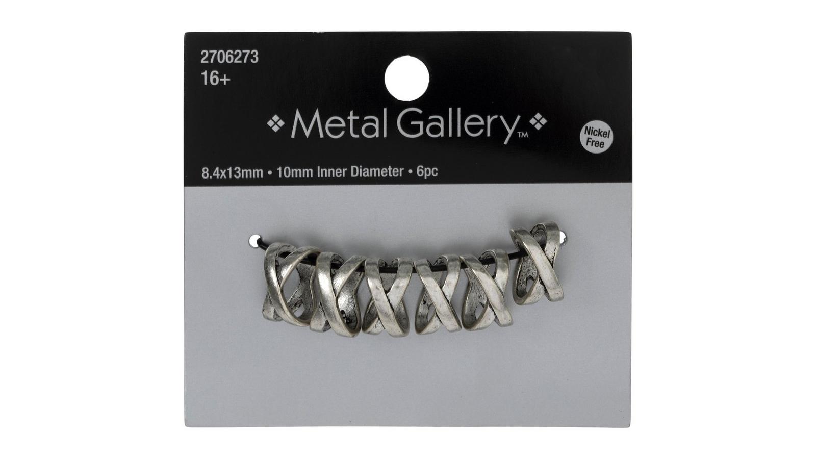 Criss Cross Beads - 8.4mm x 13mm | Hobby Lobby | 2706273
