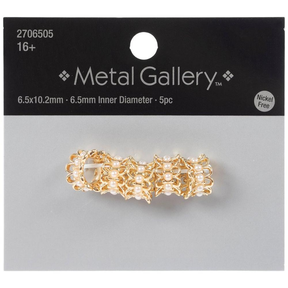 Plastic Pearl Bead Caps | Hobby Lobby | 2706505