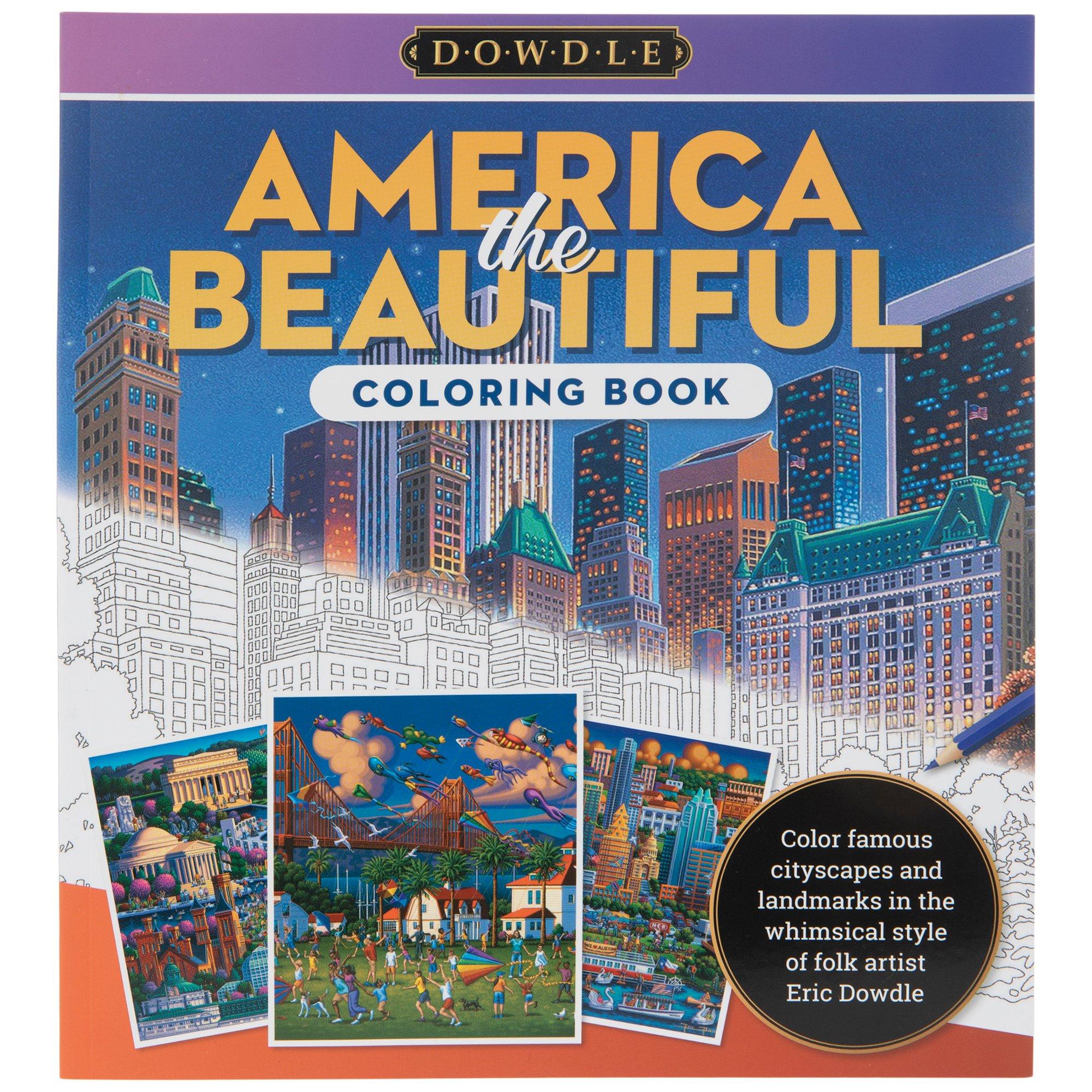 America The Beautiful Coloring Book | Hobby Lobby | 2707016