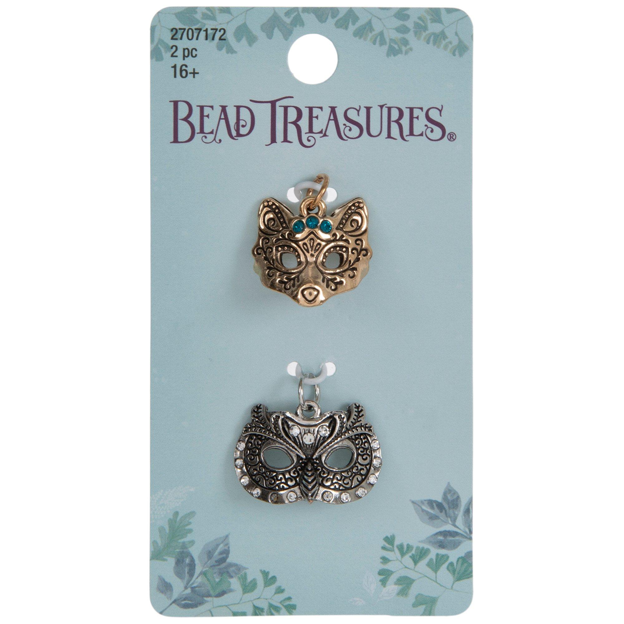 Owl & Fox Mask Charms | Hobby Lobby | 2707172