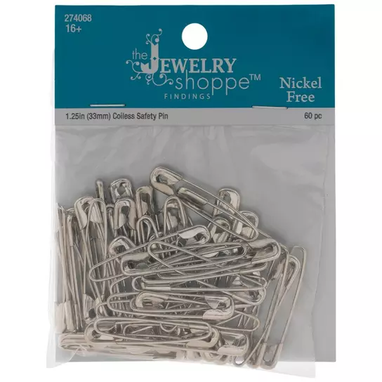 Silver Safety Pins