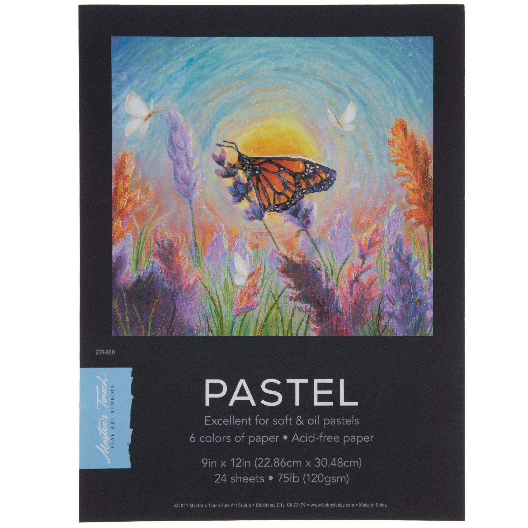 Pastel Paper Painting, Paper Pastel Colors, Paper Oil Pastels