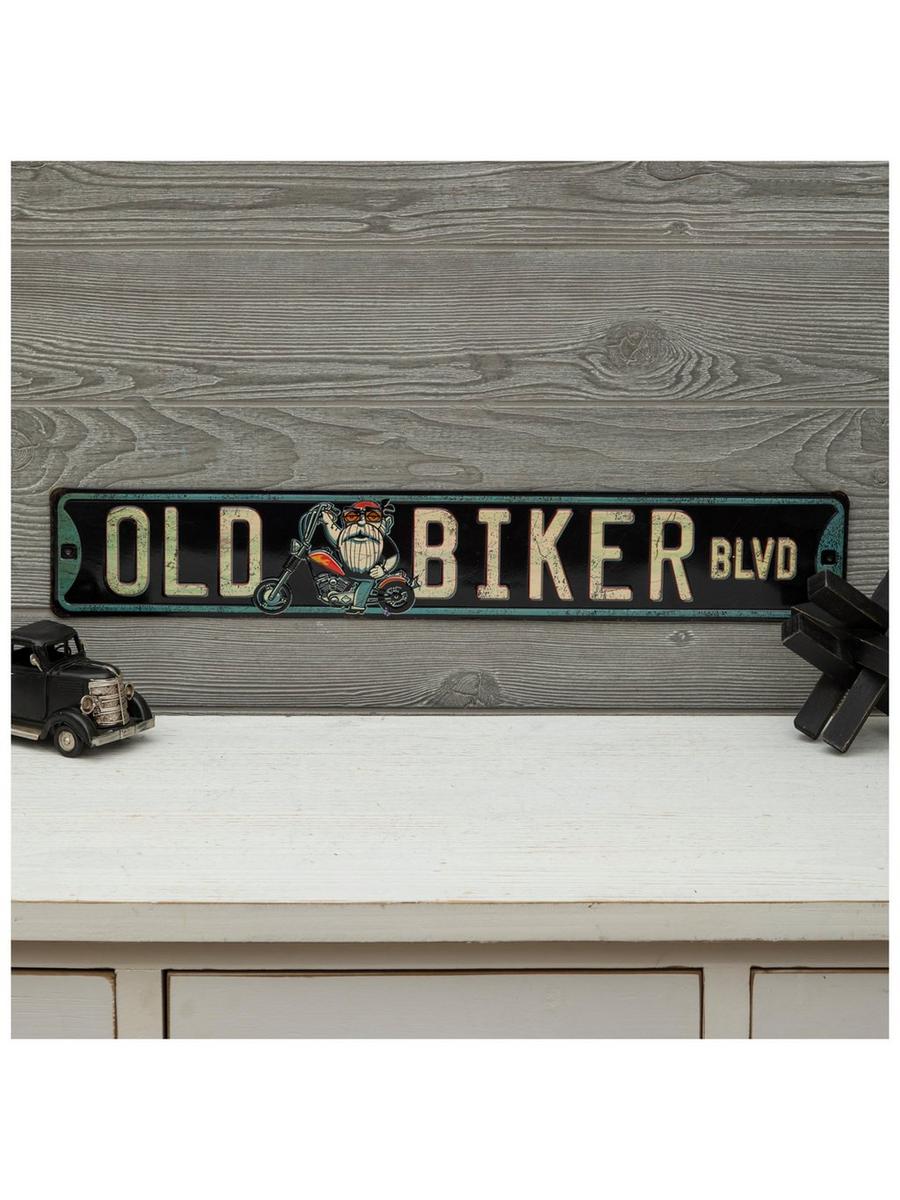 Old Biker Blvd Metal Sign | Hobby Lobby | 275354