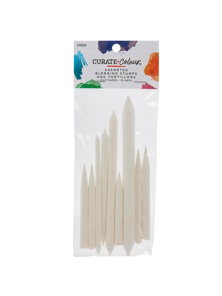 ArtBlend Sketching Set - 6 Blending Stumps And Tortillions For Student Sketching Paper Art Blenders And Drawing Tools