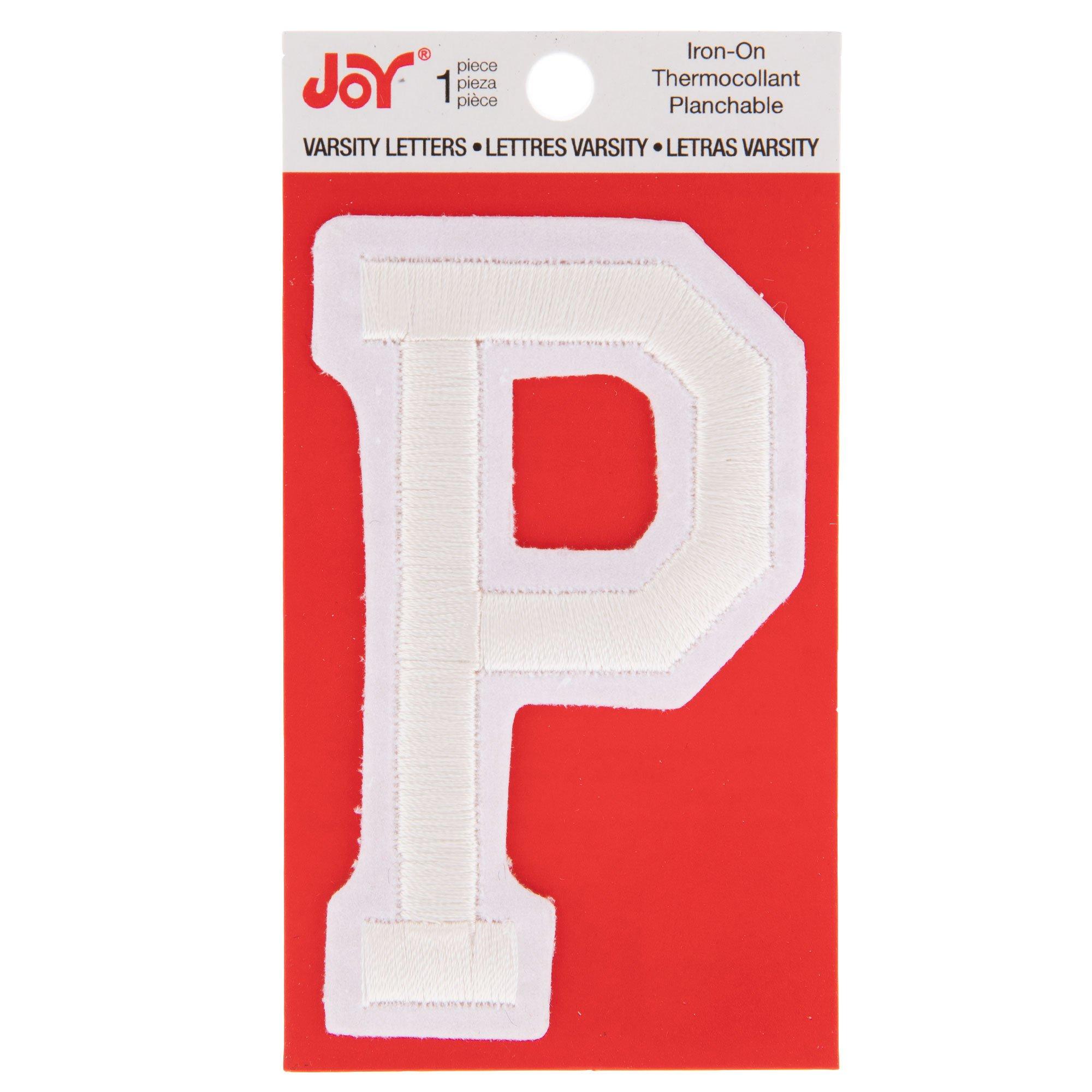 Embroidered Letter Iron-On & Sticker Patch - 3" | Hobby Lobby | 277921