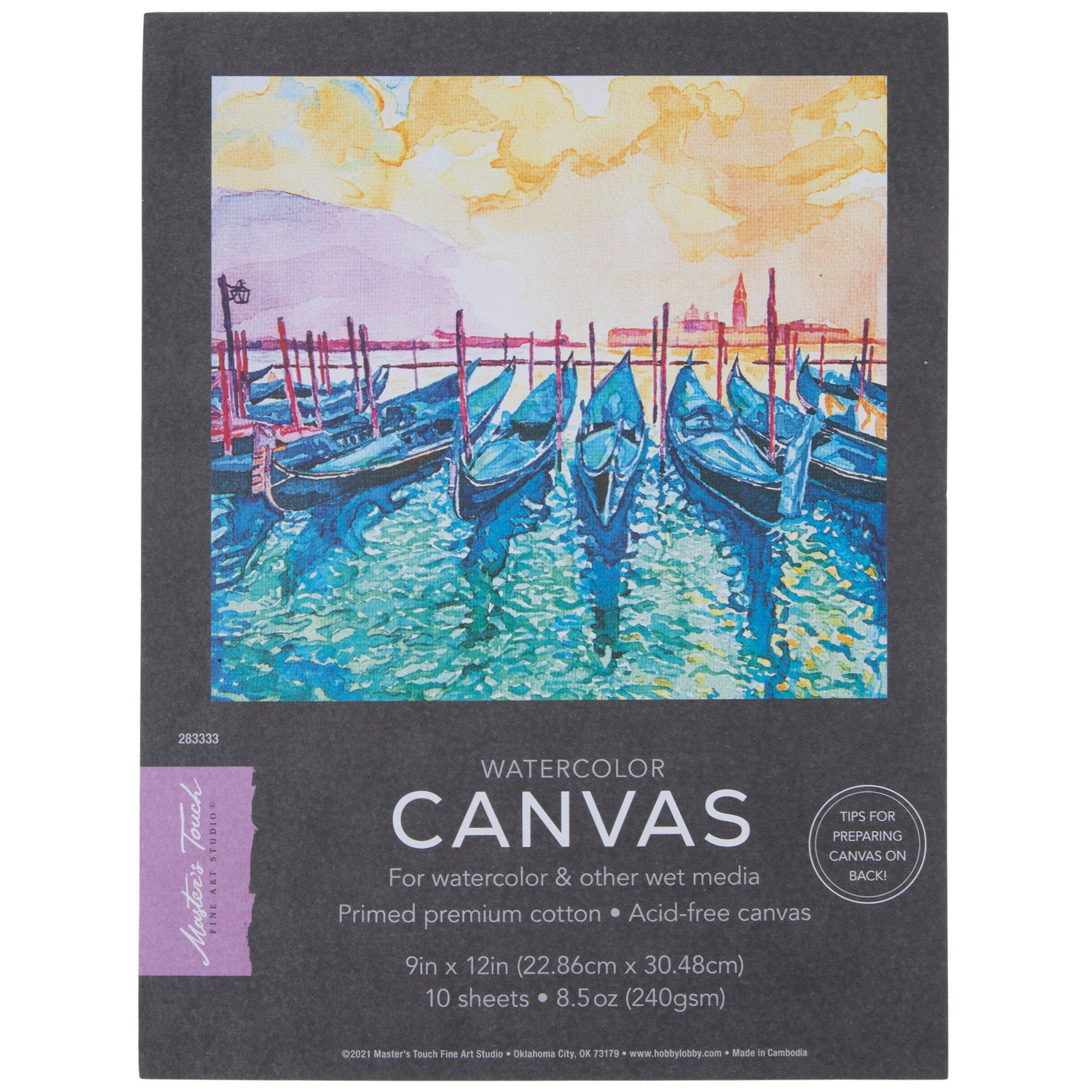 Master's Touch Canvas Paper Pad Hobby Lobby 283333