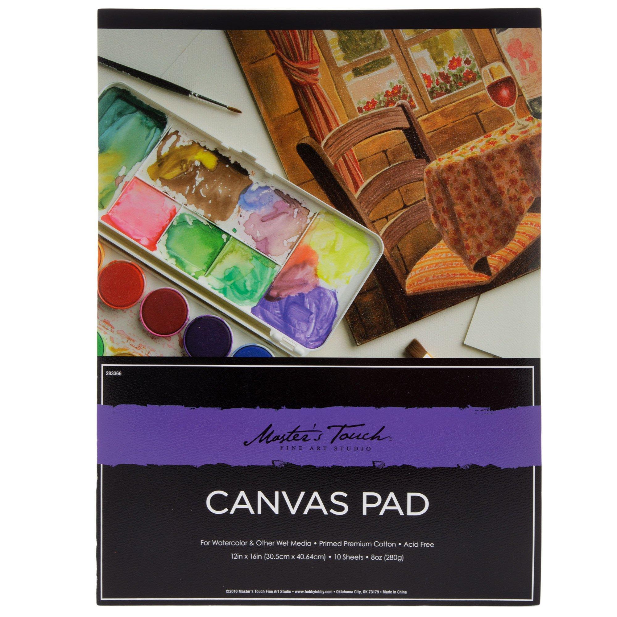 Master's Touch Canvas Paper Pad