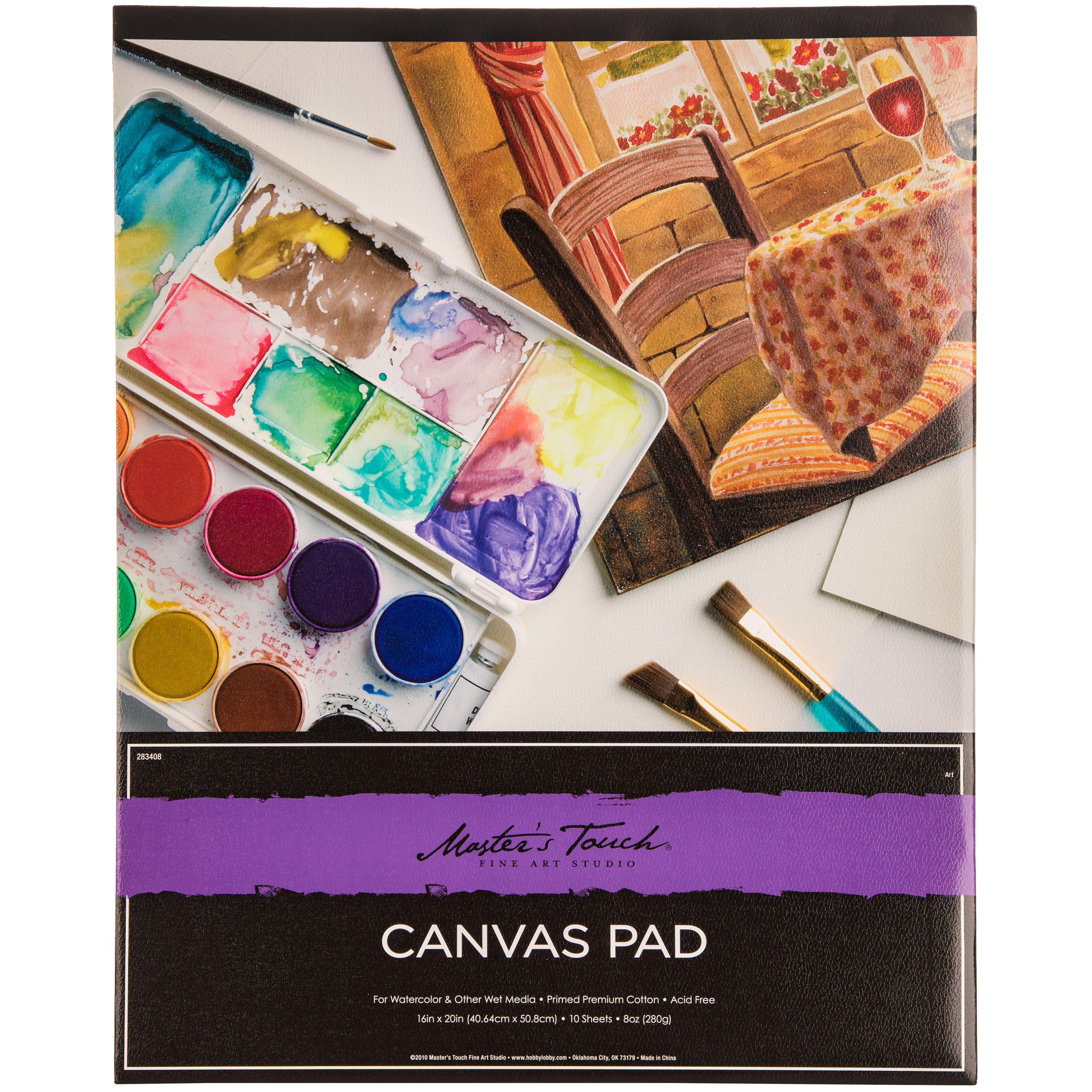 Master's Touch Black Canvas