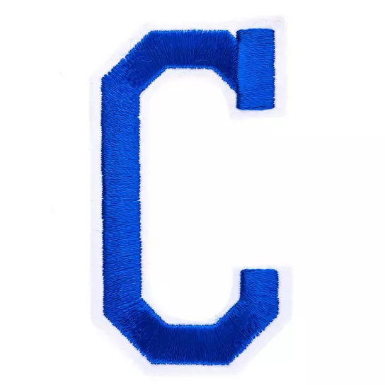 Embroidered Letter Iron-On Patch - 3