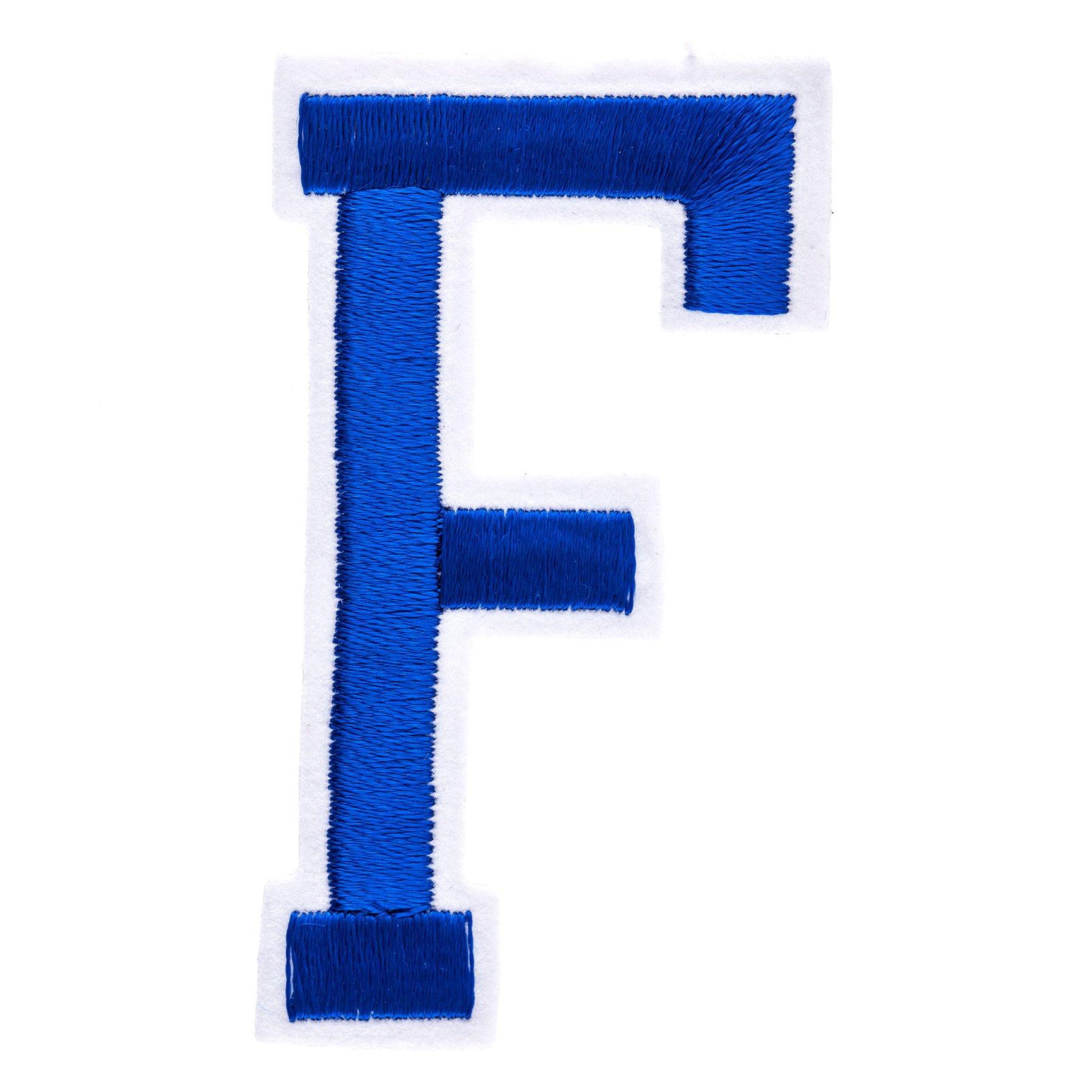 Embroidered Letter IronOn Patch 3" Hobby Lobby 284935