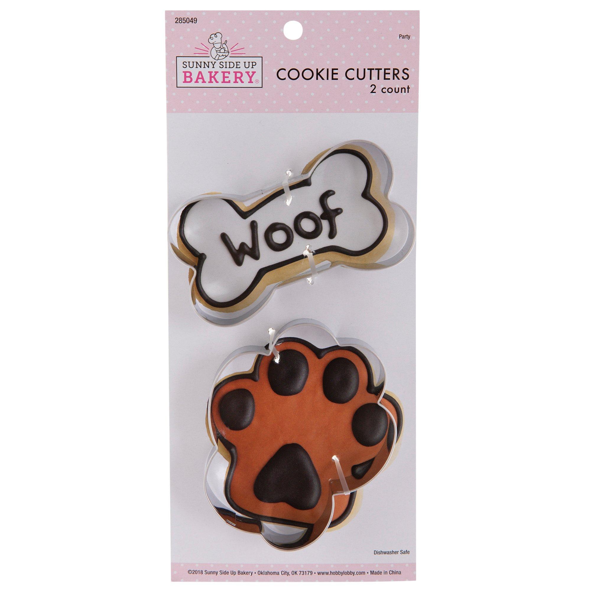 1 Dozen (12) Mini 2 inch Dog Bone Cookie Cutters