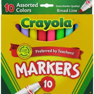 Crayola Markers Super Tips 50Ct - MICA Store