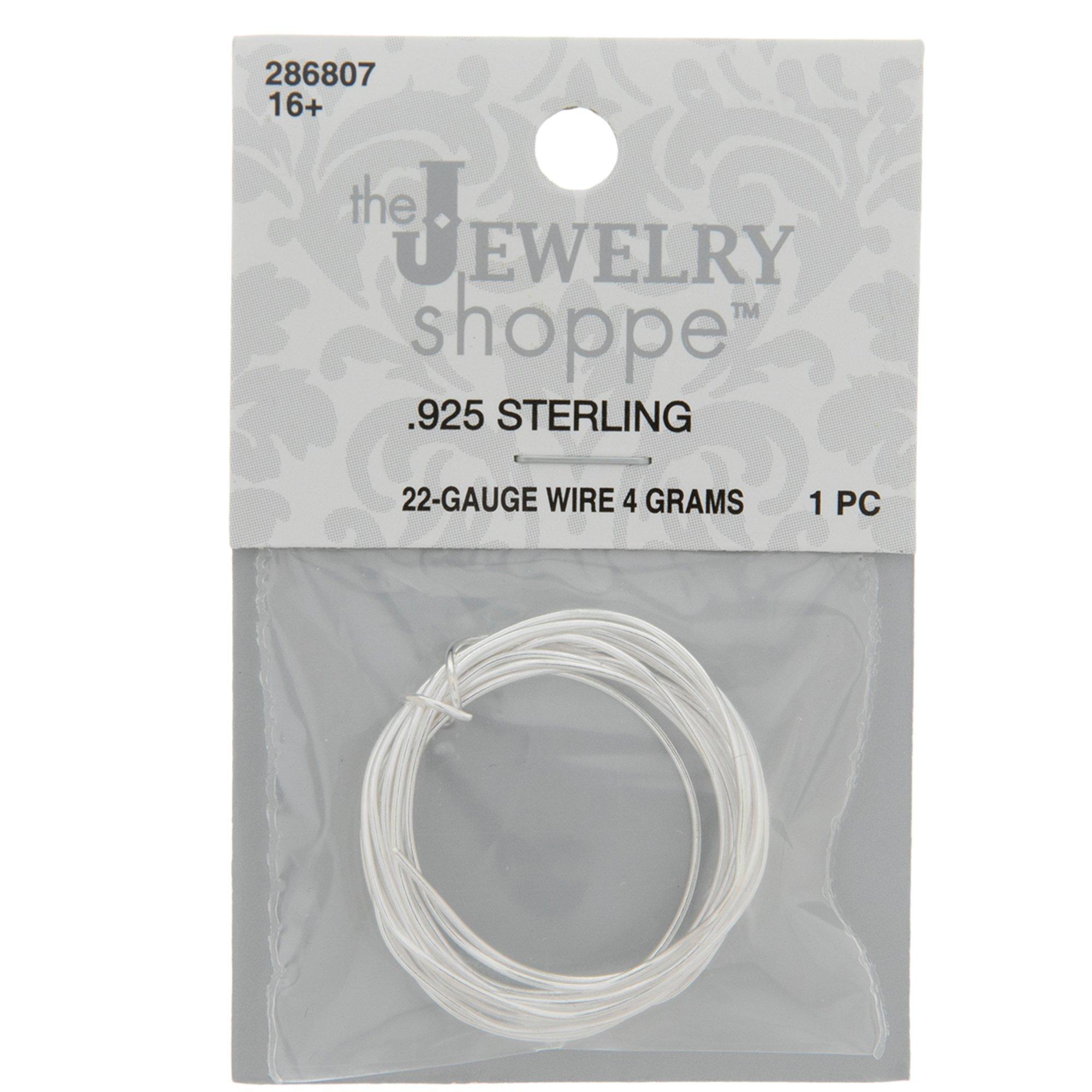 18 Gauge Half Round Dead Soft .925 Sterling Silver Wire: Jewelry Making  Supplies, Instructions