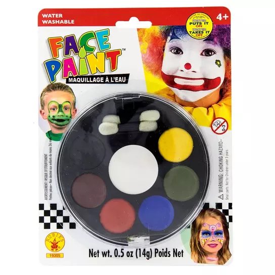 Bright Face Paint Makeup Palette in Case, Hobby Lobby
