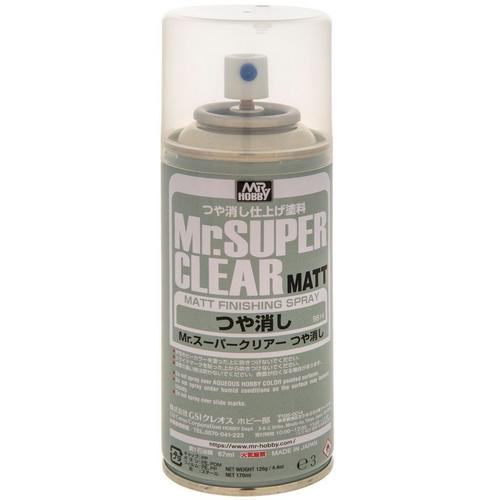 Matte Mr Super Clear Finishing Spray