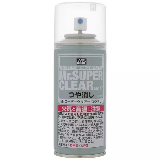 Mr. Super Clear Matt 170ml (Spray) – Model Merchants