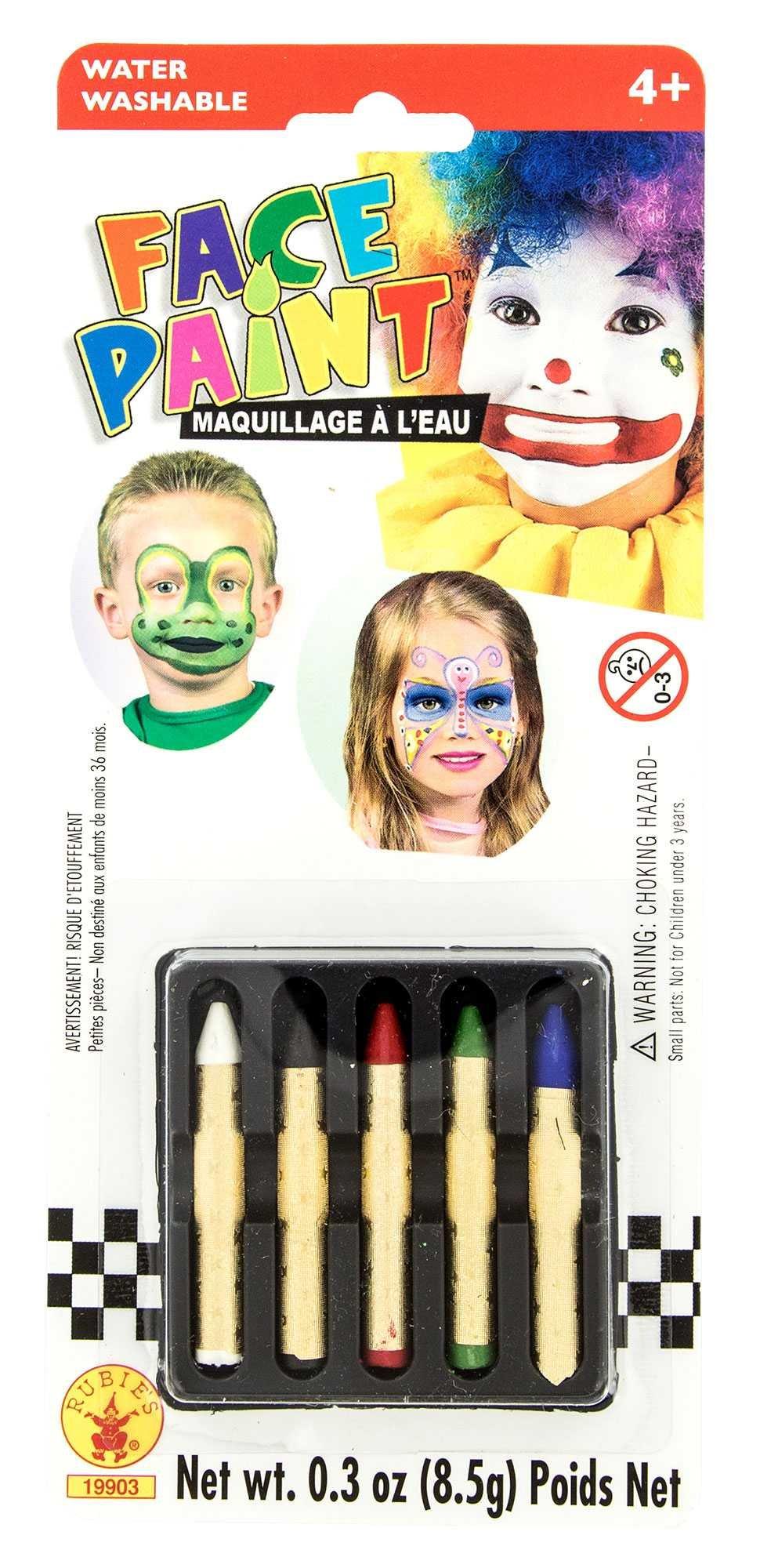 Face Paint Sticks Push Up Crayons - Crafty Dab