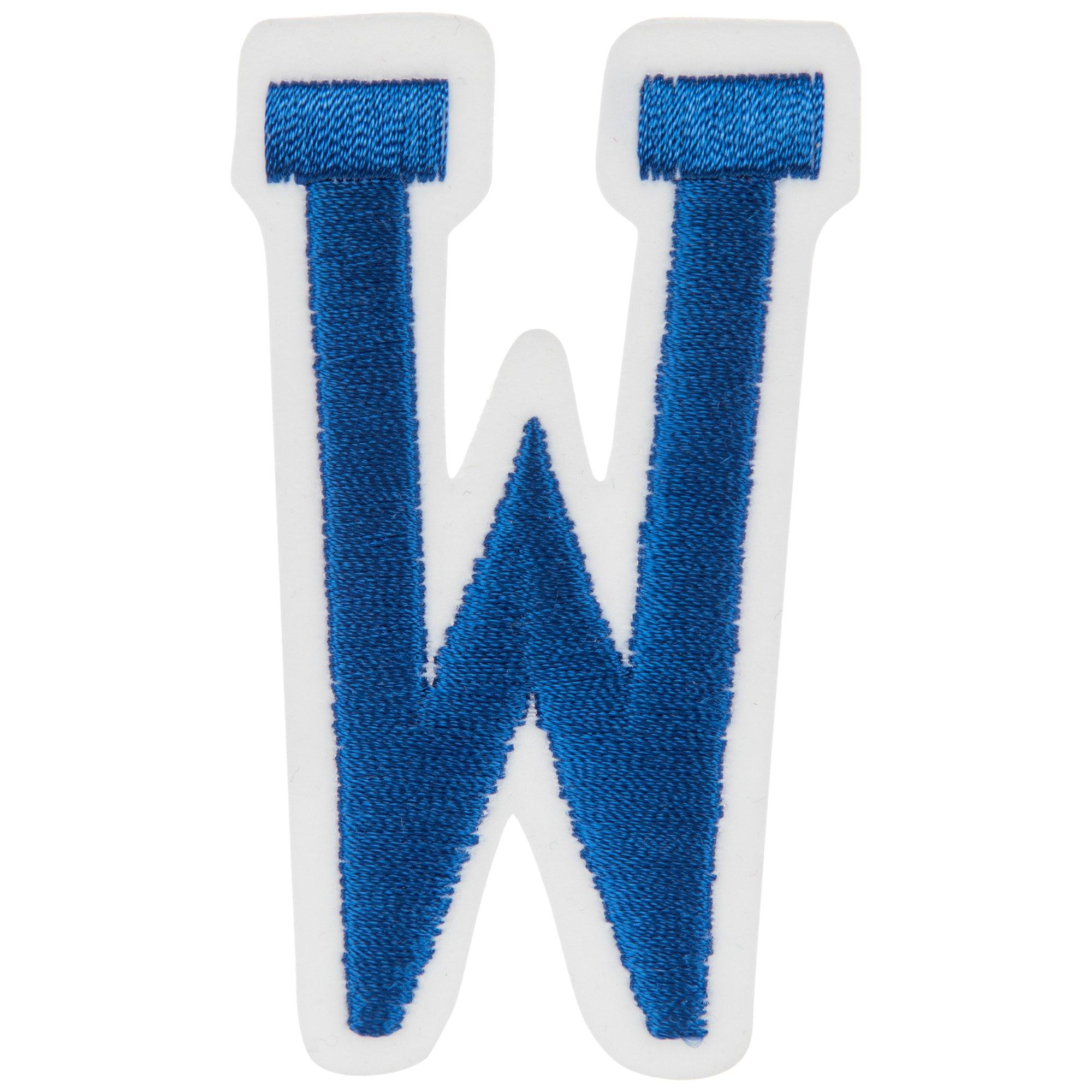 Embroidered Letter Iron-On Patch - 3"