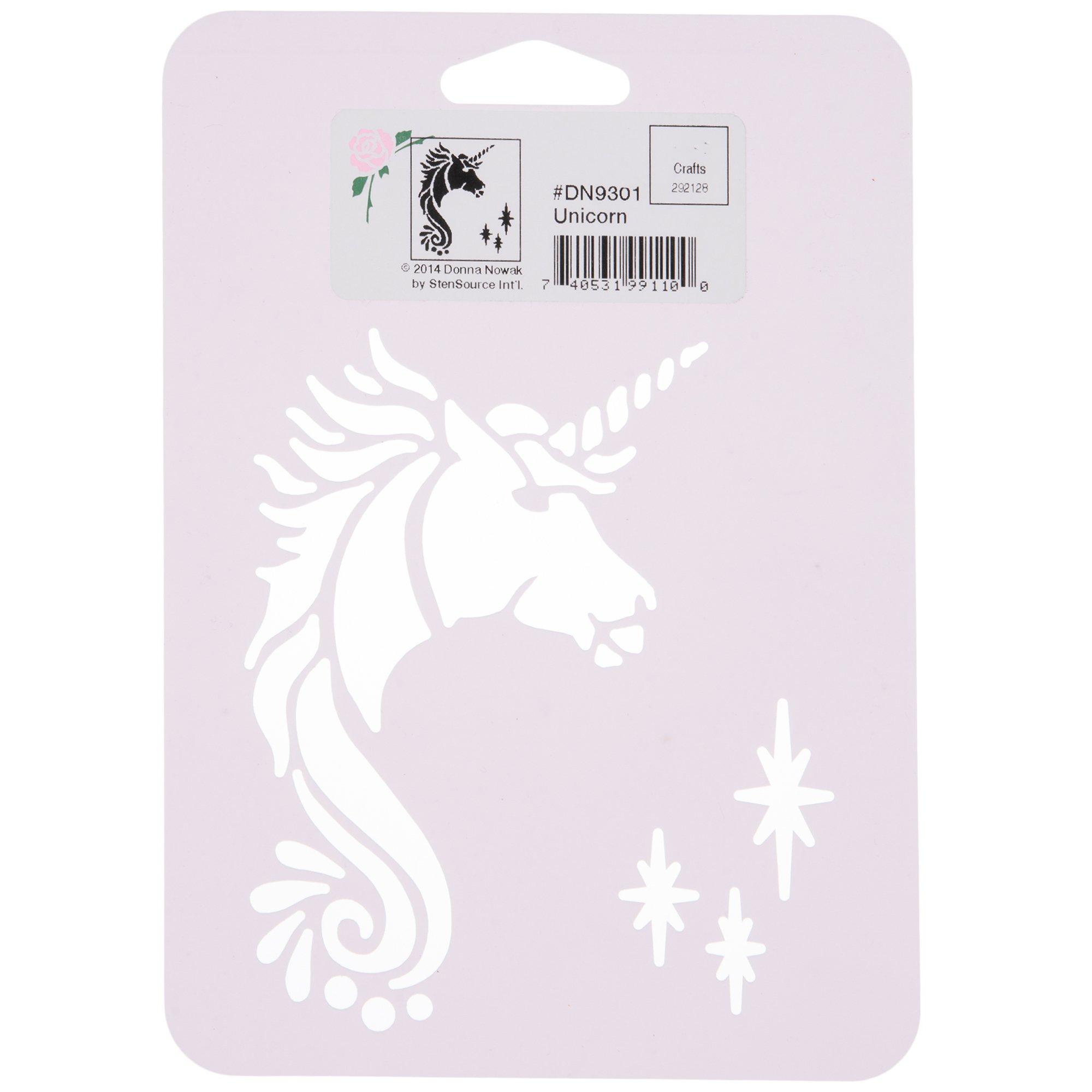 Unicorn Stencil Hobby Lobby 292128