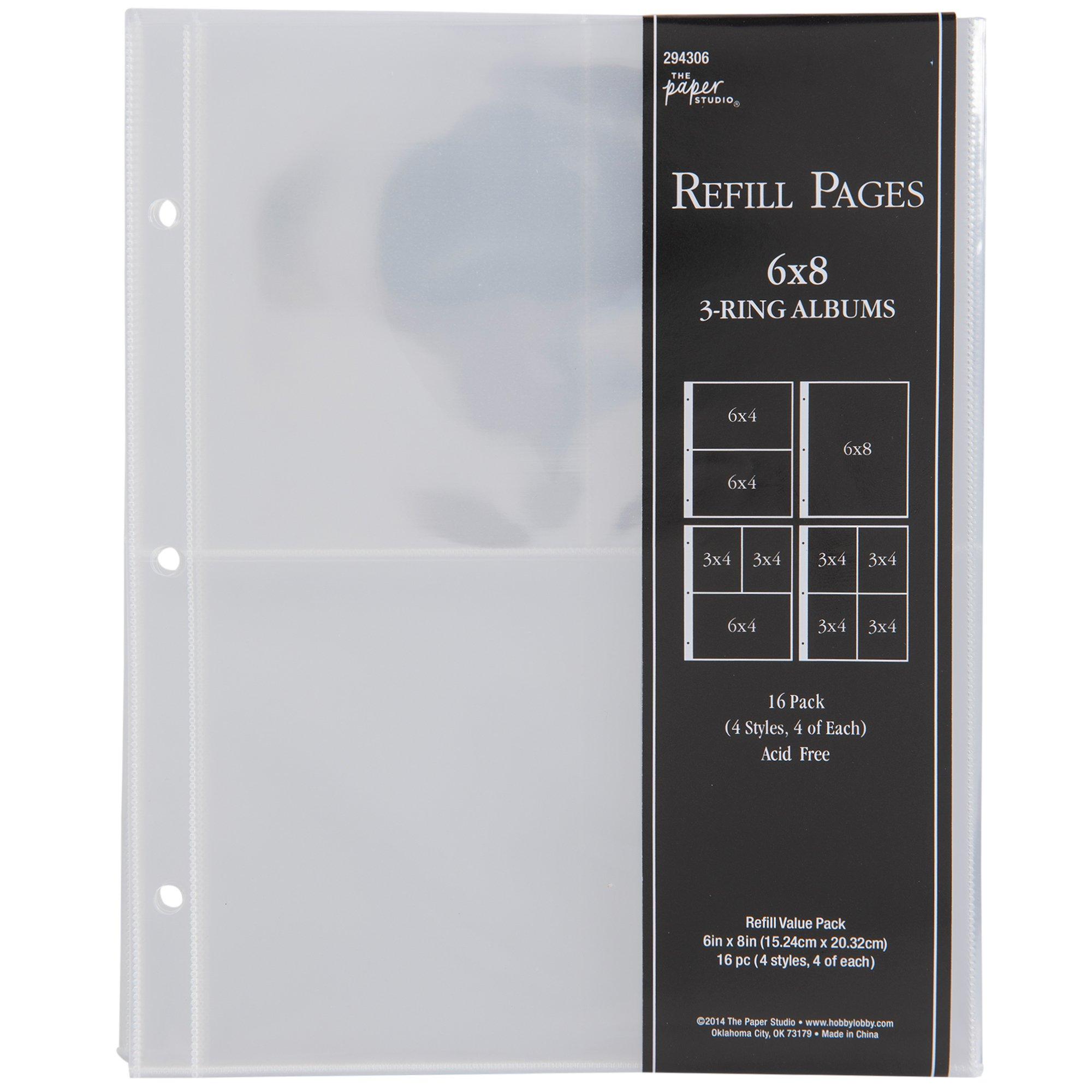 Refill pages - Multi-Size Photo Album (#3Large)