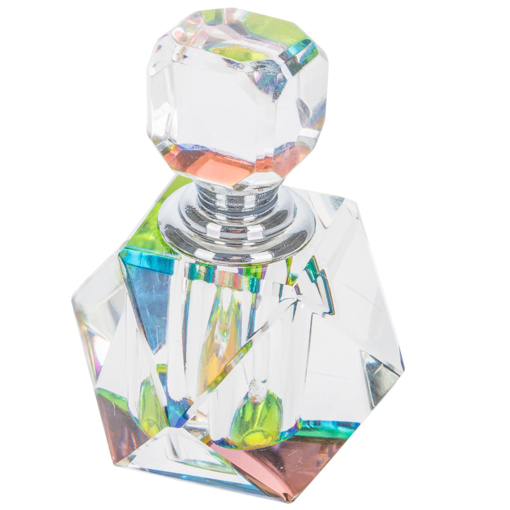 Faceted Glass Perfume Bottle Hobby Lobby 297655