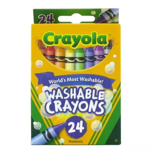 Crayola Ultra Clean Washable Large Crayons 8 ct, 8 pk - Kroger