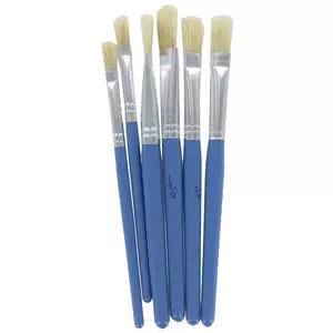 Liner & Spotter Hobby Paint Brushes - 6 Piece Set, Hobby Lobby