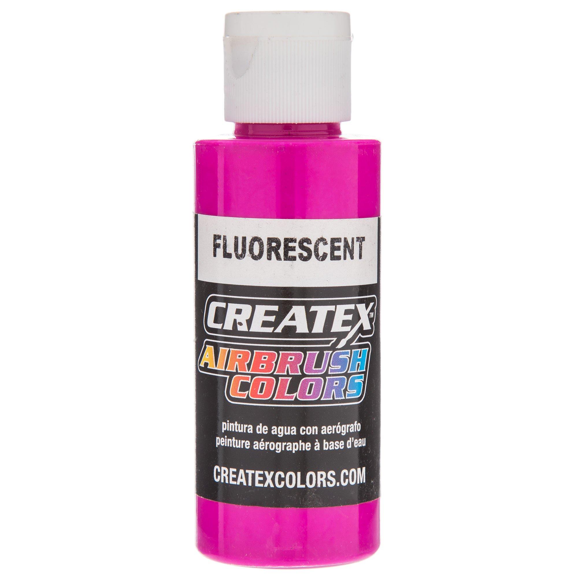 Createx Airbrush Color - 2 oz, Transparent Flamingo Pink