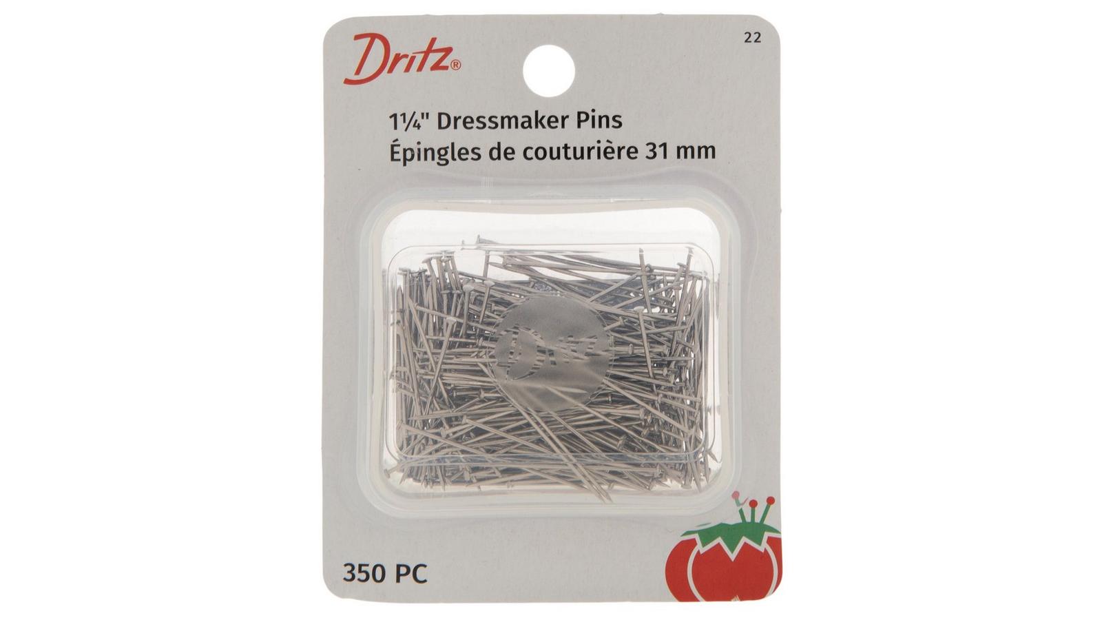 Nickel-Plated Steel Dressmaker Pins - Size 20 | Hobby Lobby | 304865
